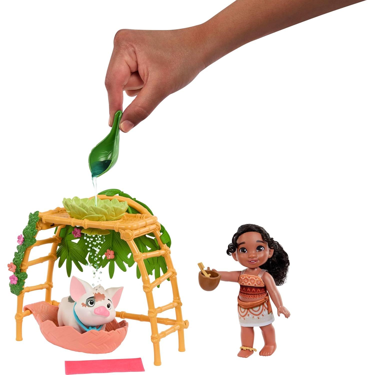 Juego de Diversión en la Bañera Mattel Moana 2 Simea y Pua
