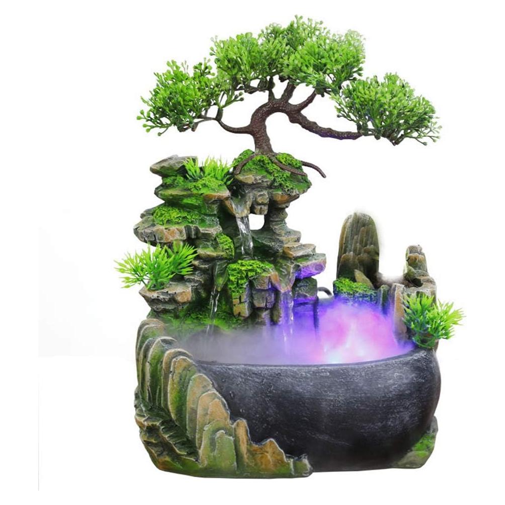 Fuente de Agua Interior SURPRIZON con Luz LED y Bomba 1.4kg