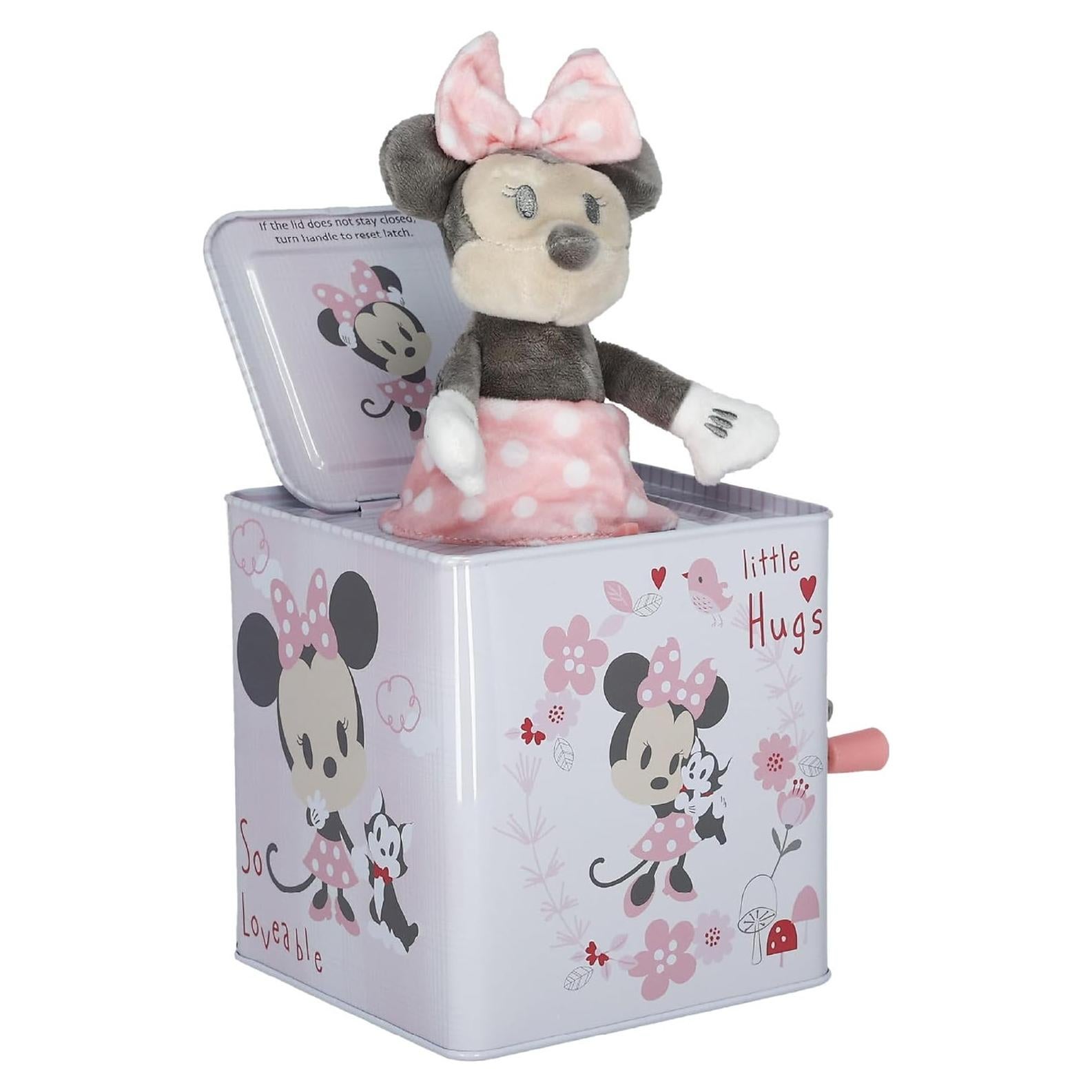 Jack-in-the-Box Disney Baby Minnie Mouse - Juguete Musical Rosa