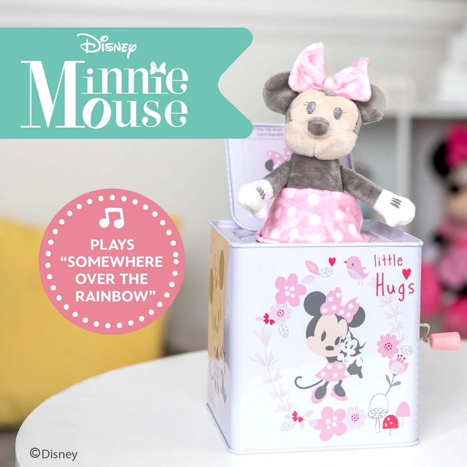 Jack-in-the-Box Disney Baby Minnie Mouse - Juguete Musical Rosa