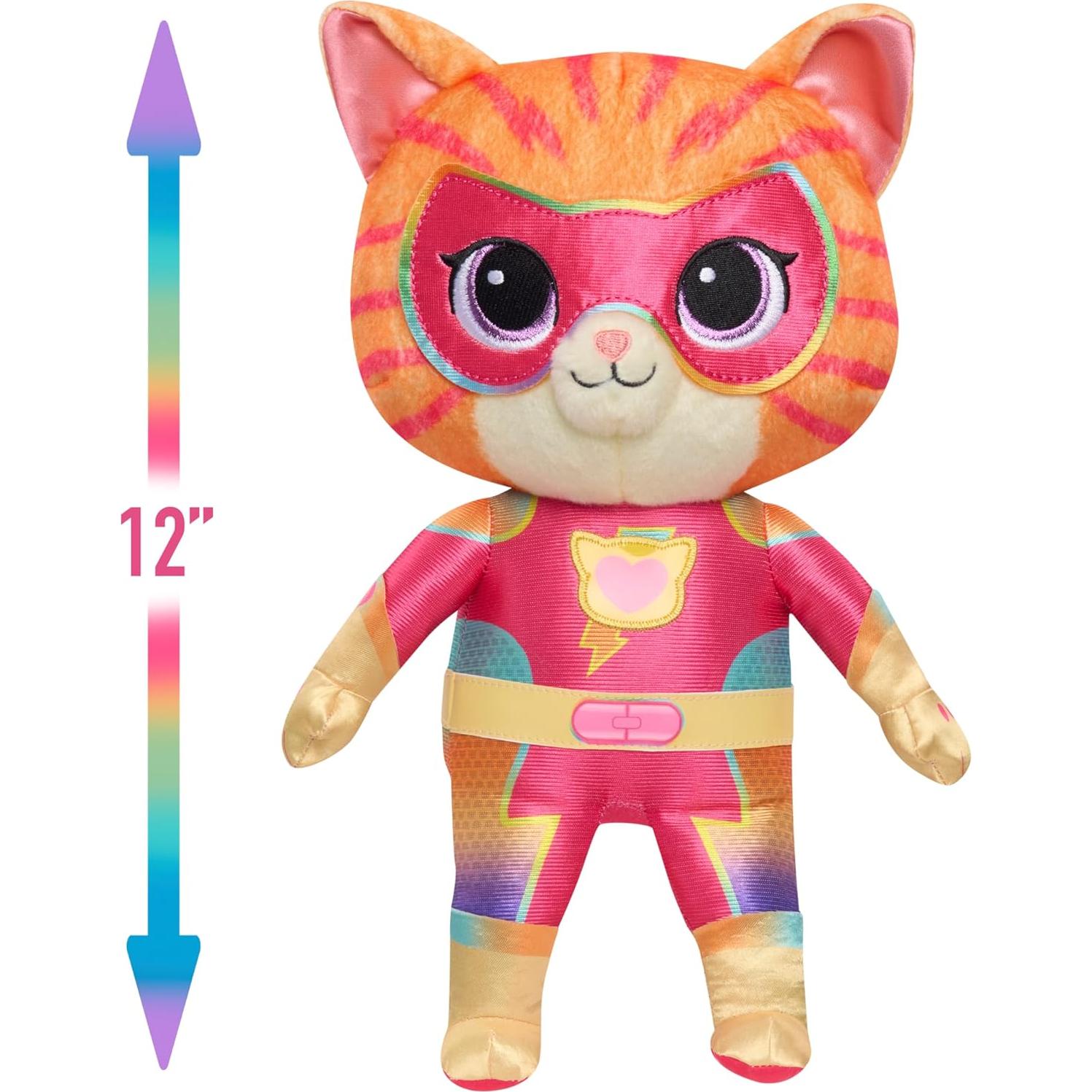 Peluche Interactivo Just Play Disney Junior SuperKitties Ginny 30 cm