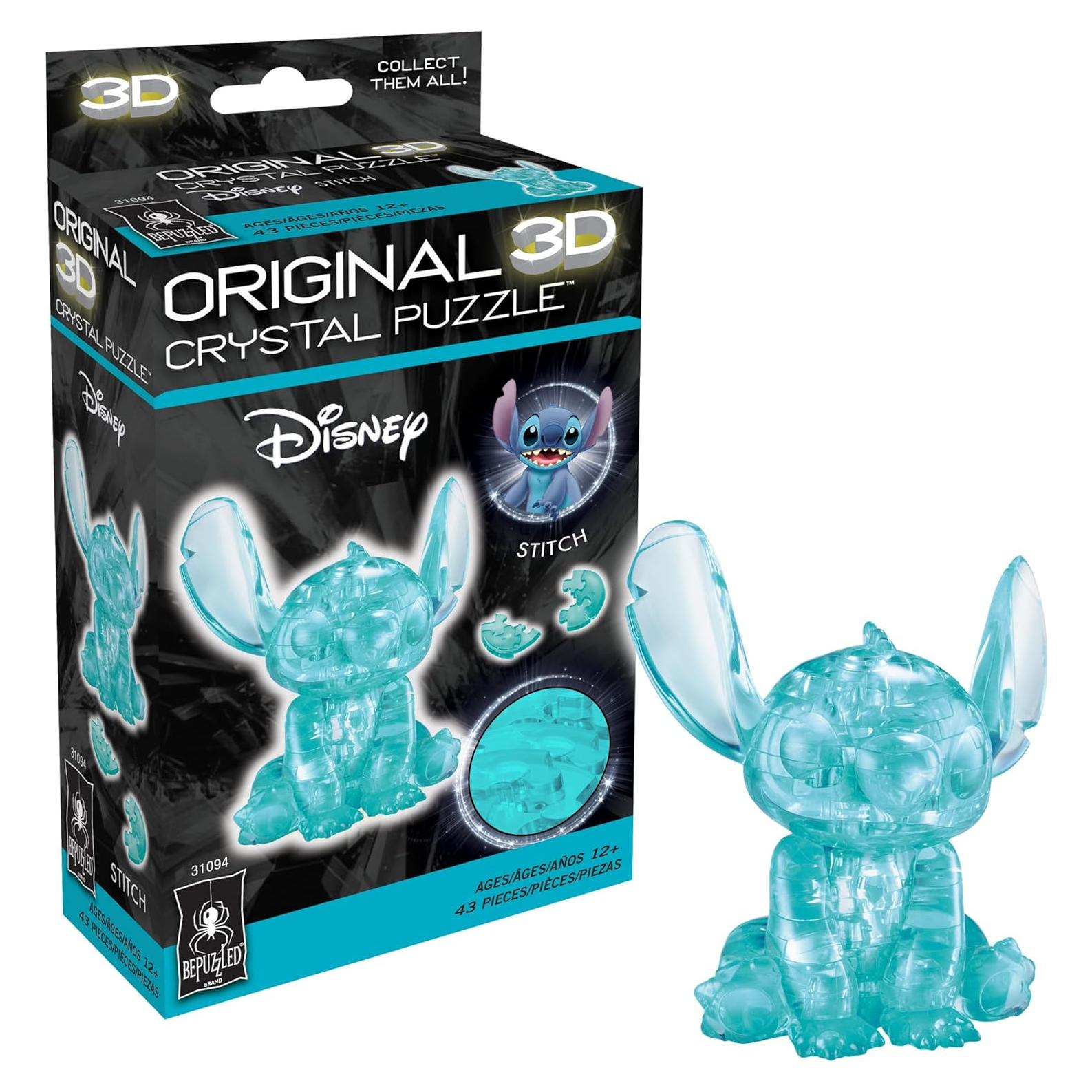 Rompecabezas 3D BePuzzled Stitch Disney - 136g, 12+ años