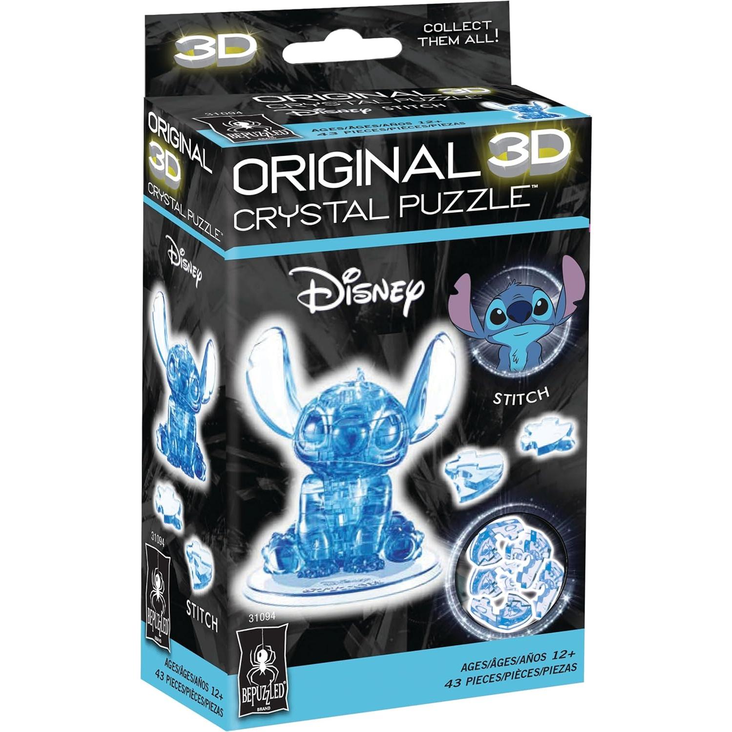Rompecabezas 3D BePuzzled Stitch Disney - 136g, 12+ años