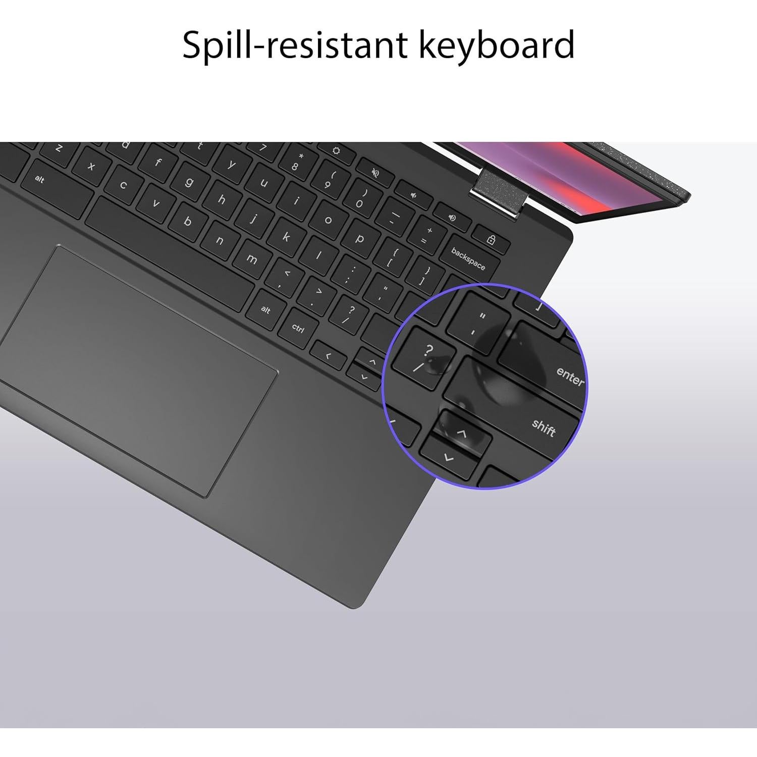 ASUS Chromebook CM14 14" HD Antirreflejo 4GB 64GB Gris