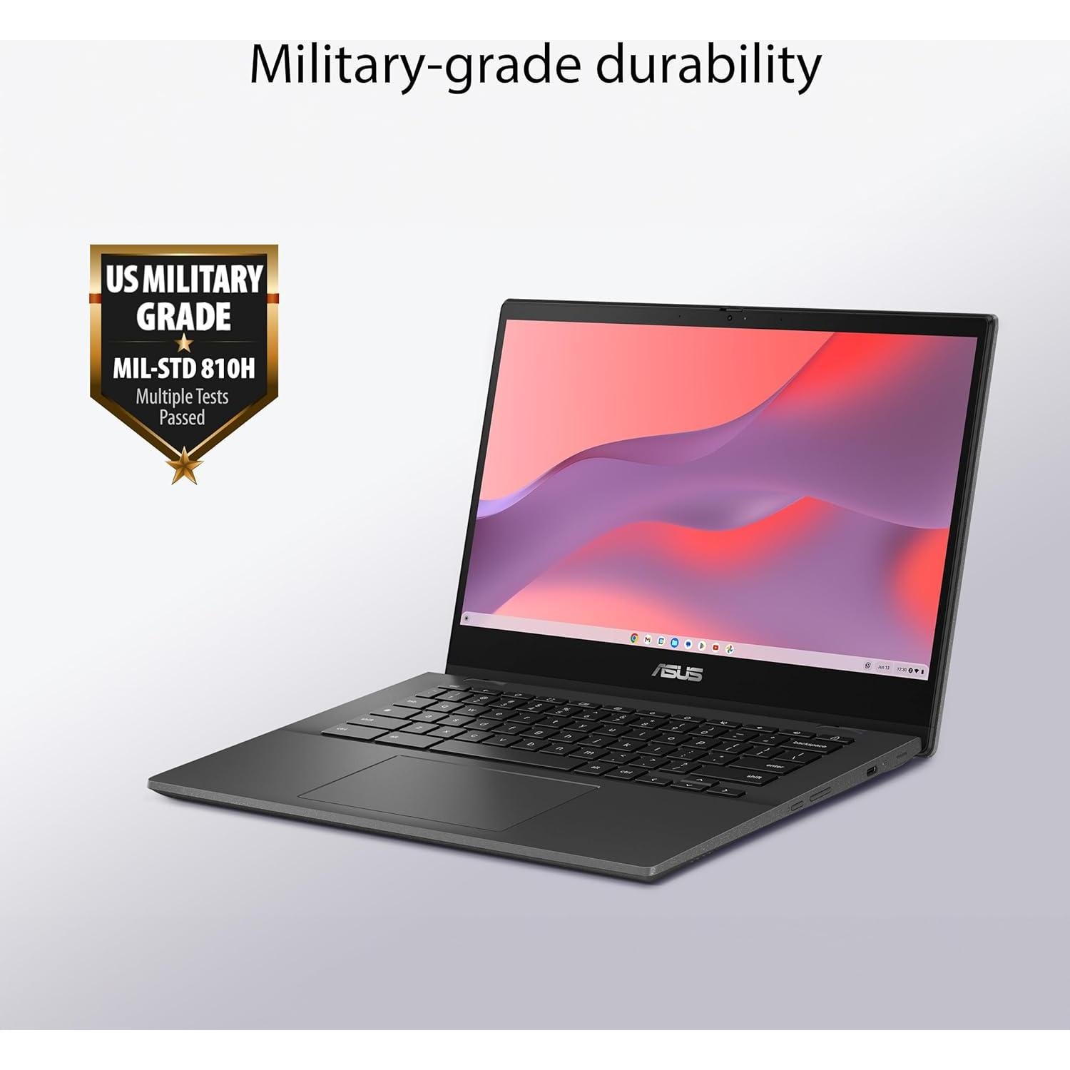 ASUS Chromebook CM14 14" HD Antirreflejo 4GB 64GB Gris