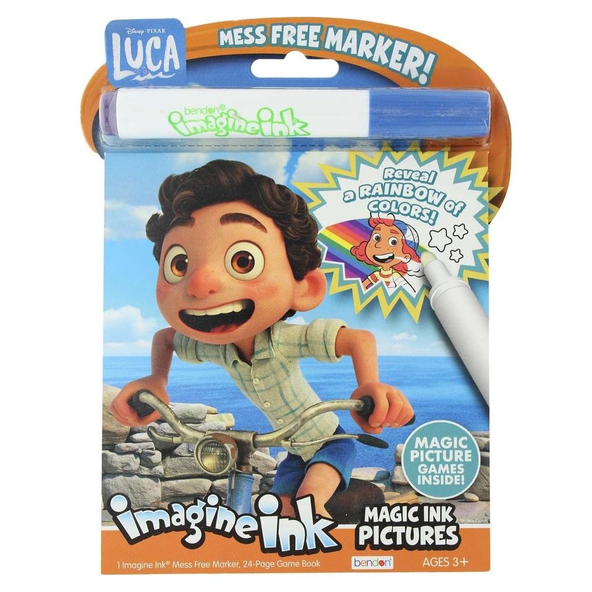 Libro para Colorear Bendon Luca 24 Páginas con Marcador