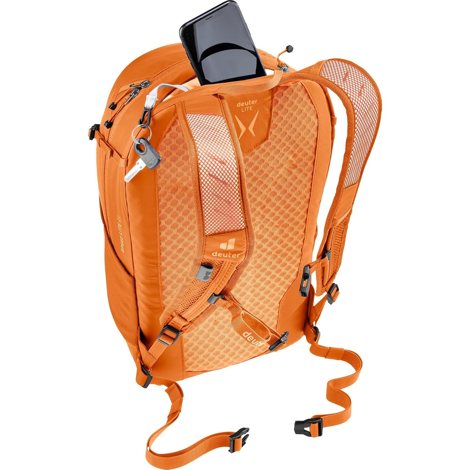 Mochila Deuter Speed Lite 21L para Senderismo - Durazno-Toscana