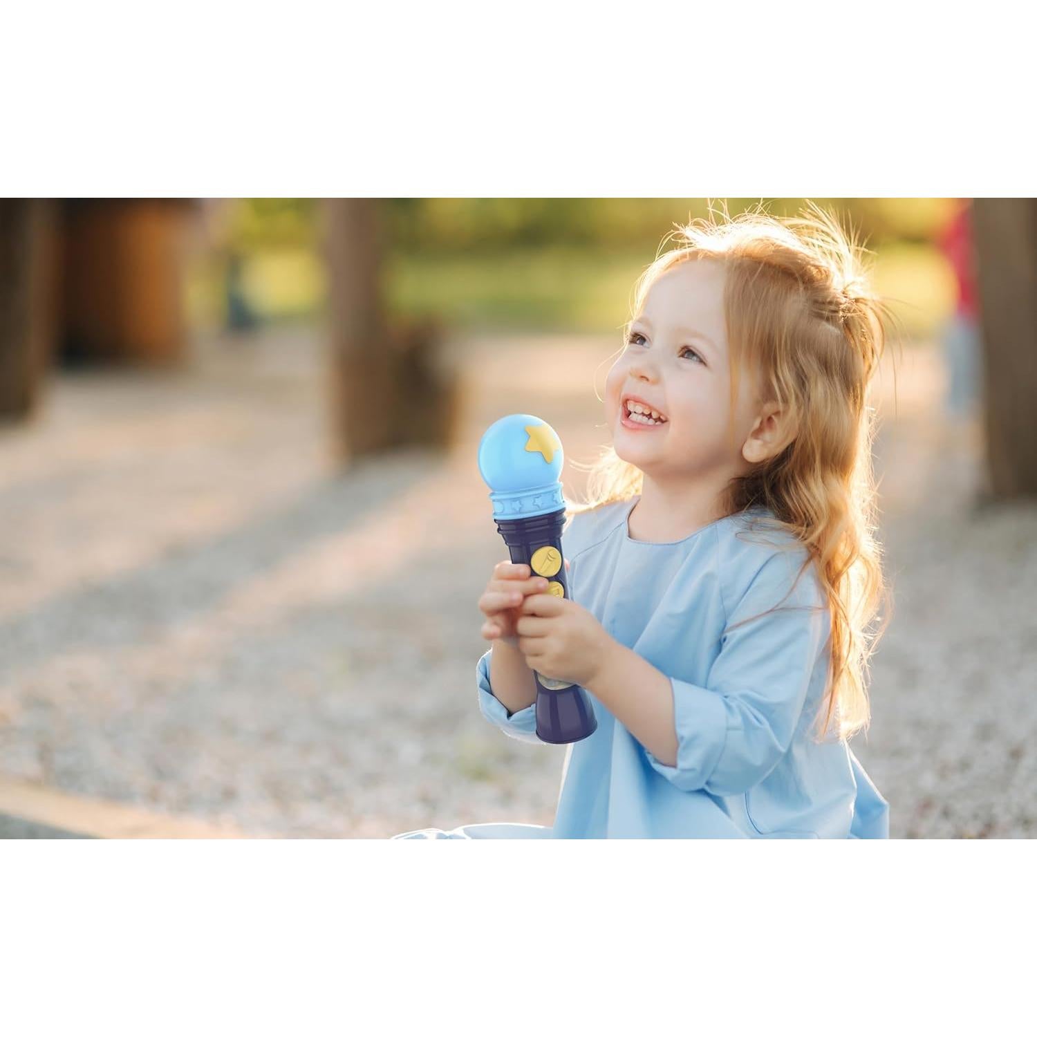 Micrófono Karaoke eKids Bluey para Niños con Música y Luces