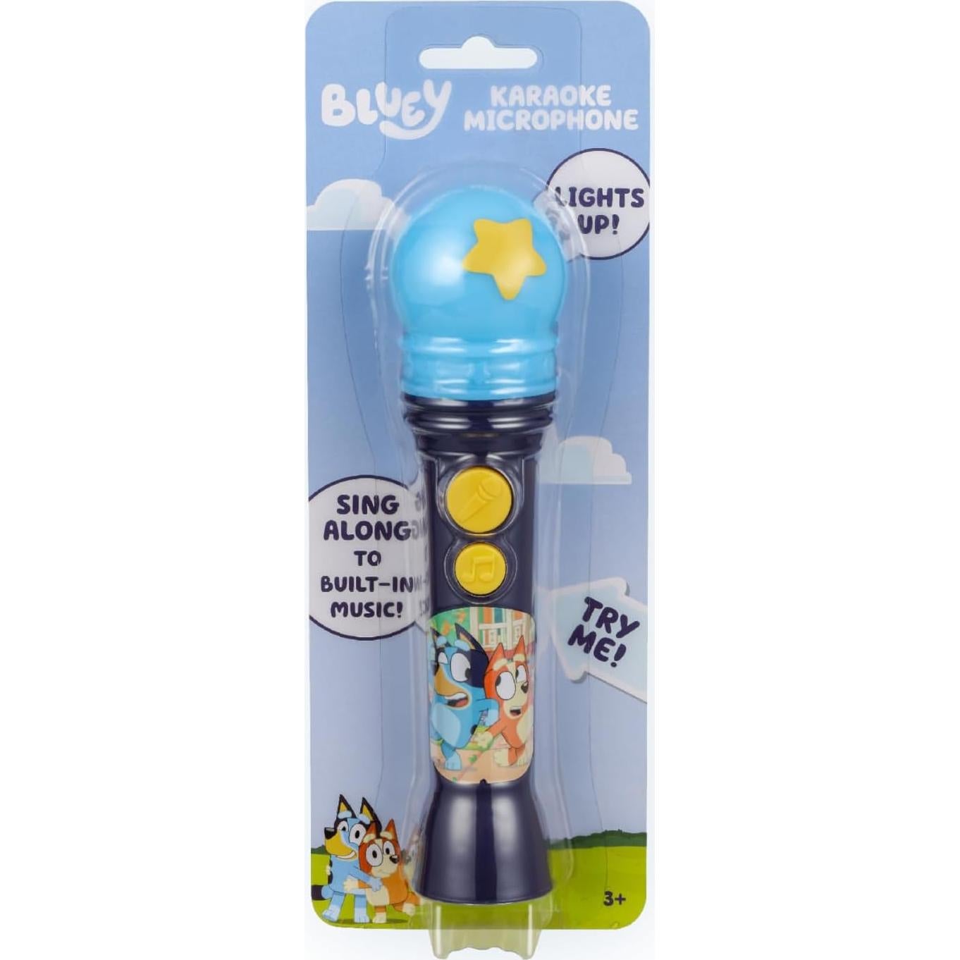 Micrófono Karaoke eKids Bluey para Niños con Música y Luces