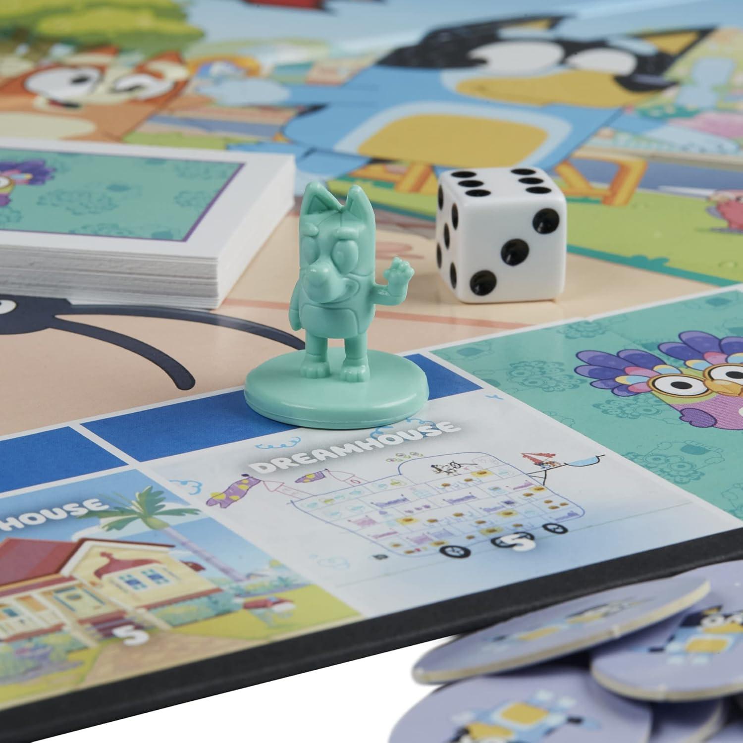Monopoly Junior Bluey Hasbro Juego de Mesa para Niños 5+