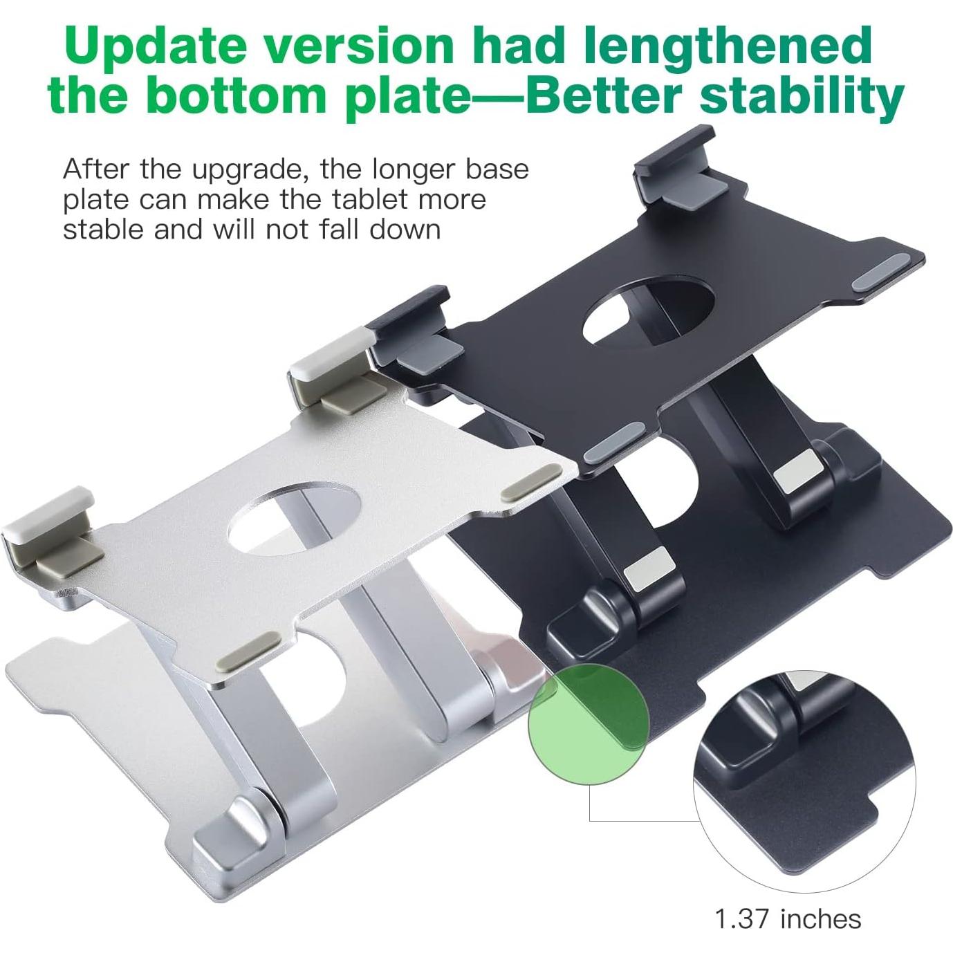 Soporte Ajustable para Tableta KABCON - Aluminio, 4-15"