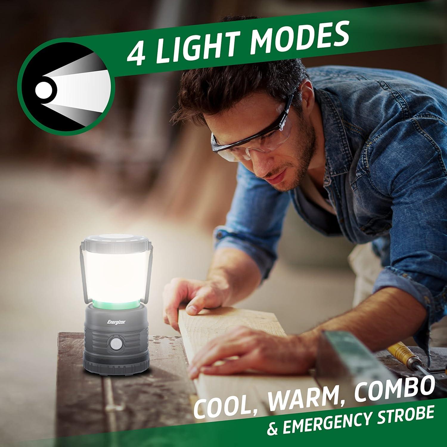 Lámpara de Camping LED Energizer X1000, 1150 Lúmenes, Resistente al Agua