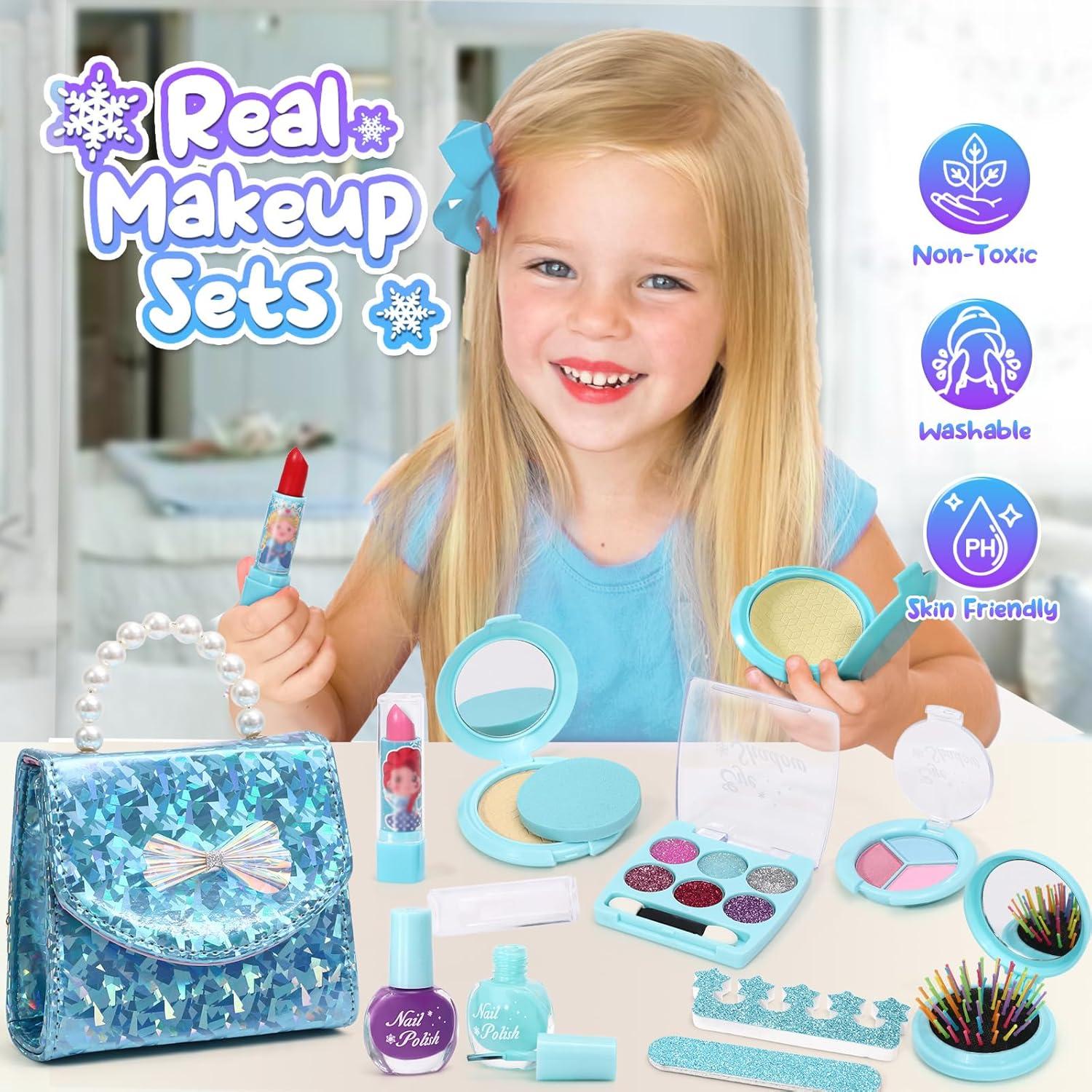 Kit de Maquillaje y Disfraz Golray para Niñas 3-8 Años