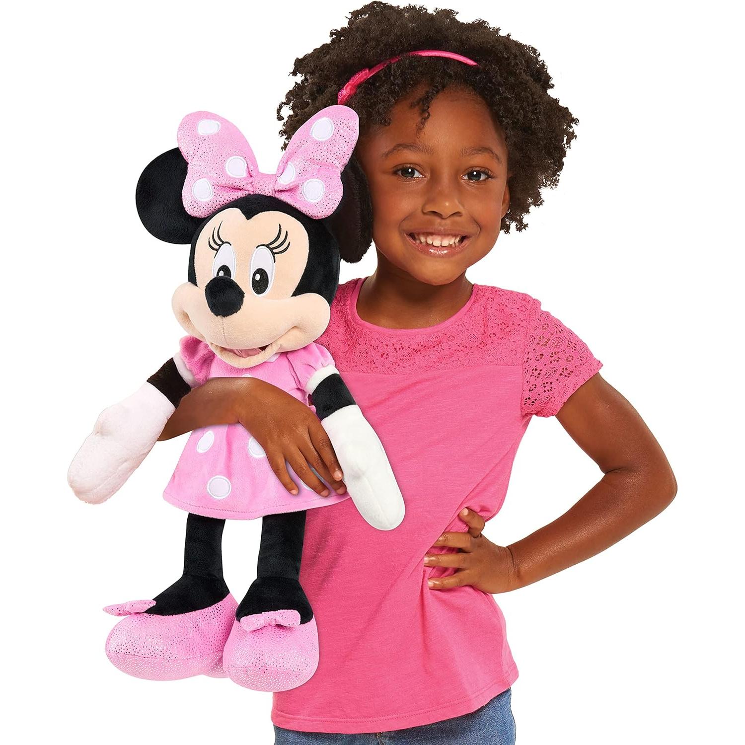 Peluche Minnie Mouse Grande 48 cm Just Play 2+ años