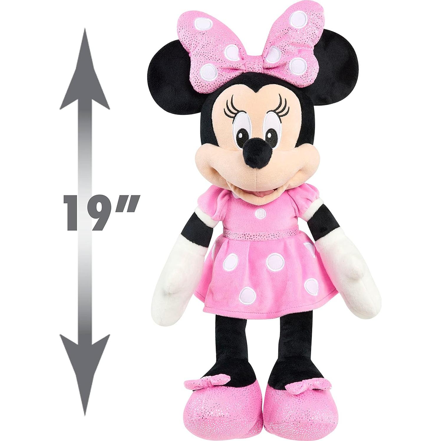 Peluche Minnie Mouse Grande 48 cm Just Play 2+ años