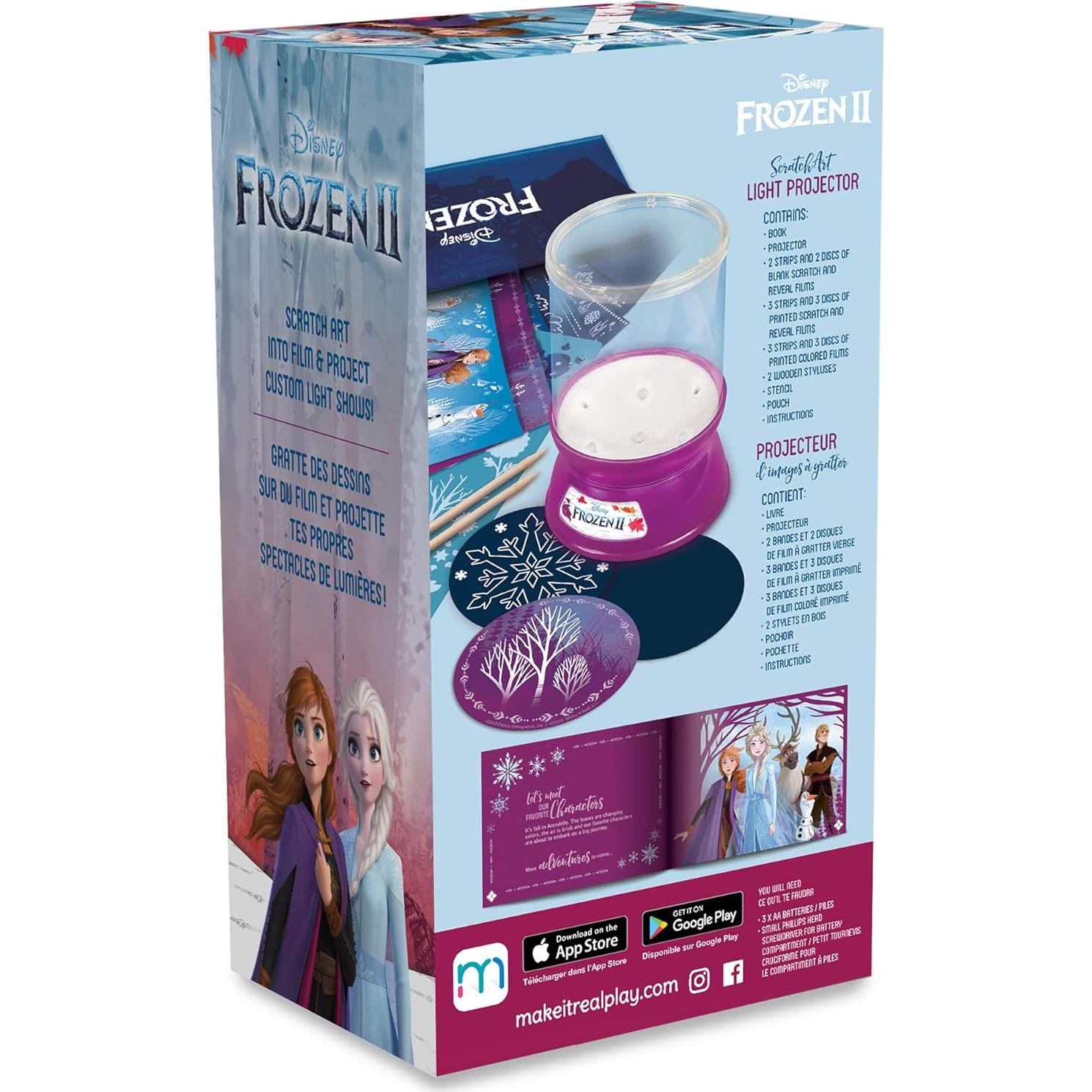 Proyector de Estrellas Make It Real Frozen 2 - Kit DIY