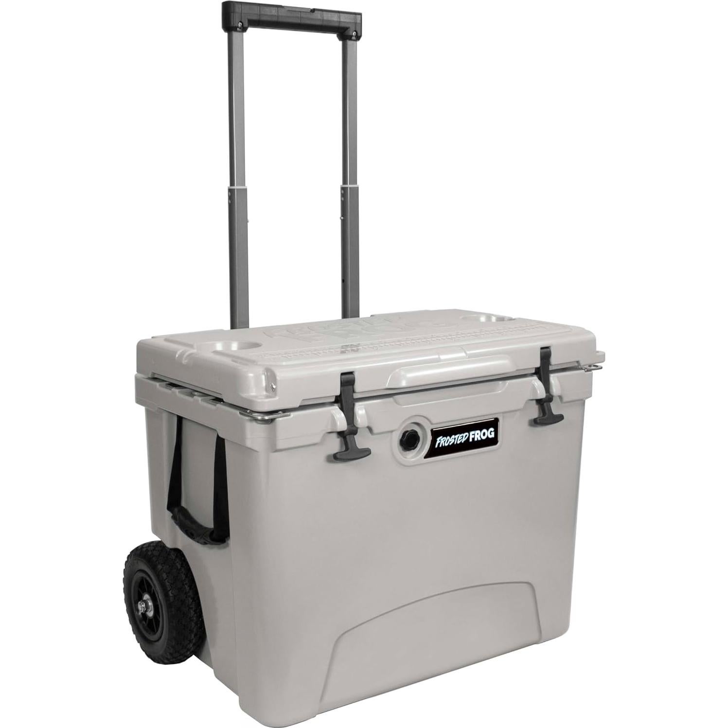 Enfriador de Hielo Frog Helado 60QT Aislado con Ruedas