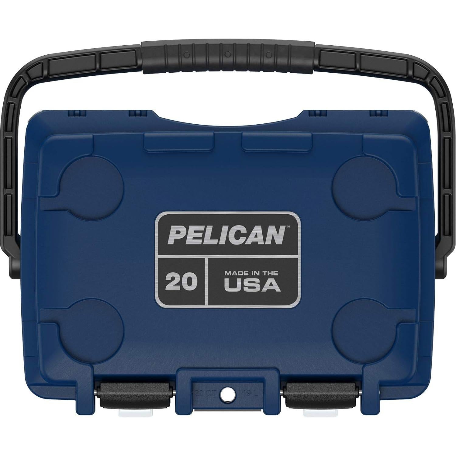 Enfriador Pelican Elite 20QT Rojo-Azul-Blanco 20L