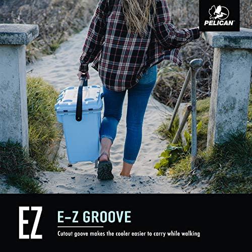 Enfriador Pelican Elite 20QT Rojo-Azul-Blanco 20L