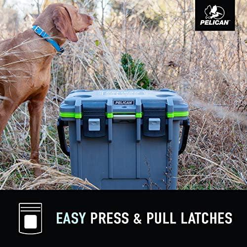 Enfriador Pelican Elite 20QT Rojo-Azul-Blanco 20L