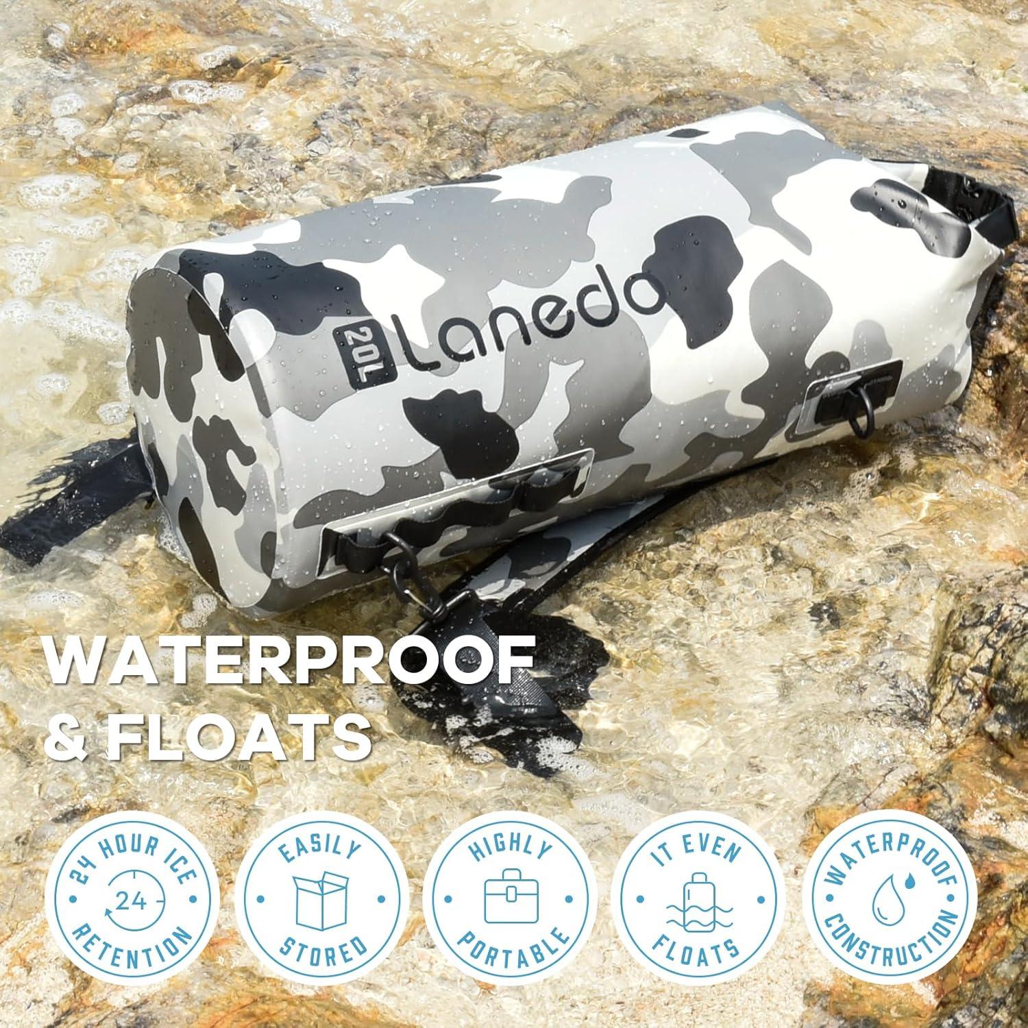 Mochila Enfriadora Plegable Lanedo 28 Latas Impermeable