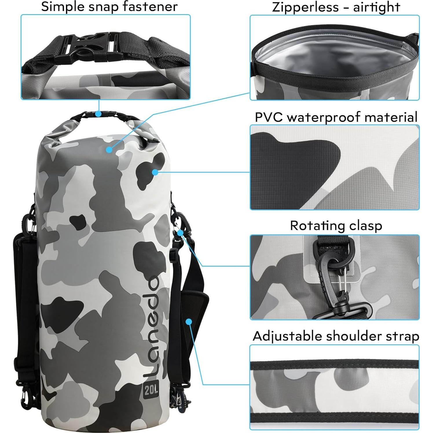 Mochila Enfriadora Plegable Lanedo 28 Latas Impermeable