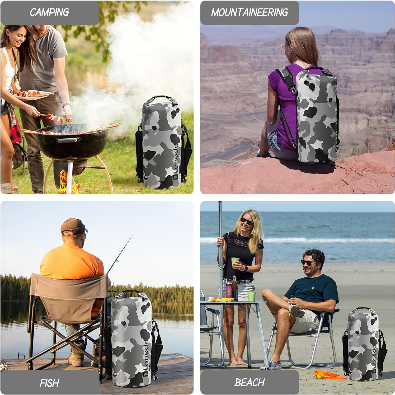 Mochila Enfriadora Plegable Lanedo 28 Latas Impermeable