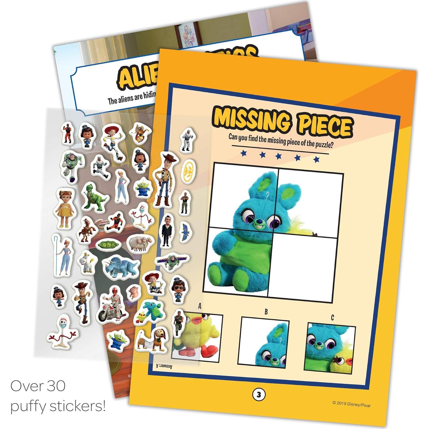 Libro para Colorear Toy Story 4 Bendon con Stickers Puffy