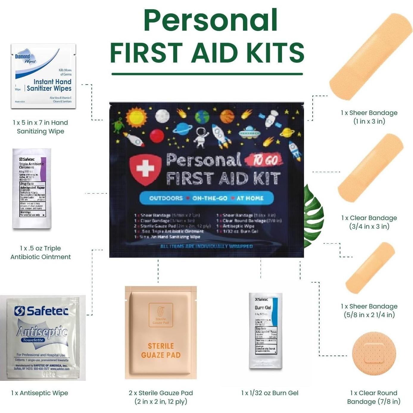 Kit de Primeros Auxilios Mini pH Advantage - 10 Paquetes Portátiles