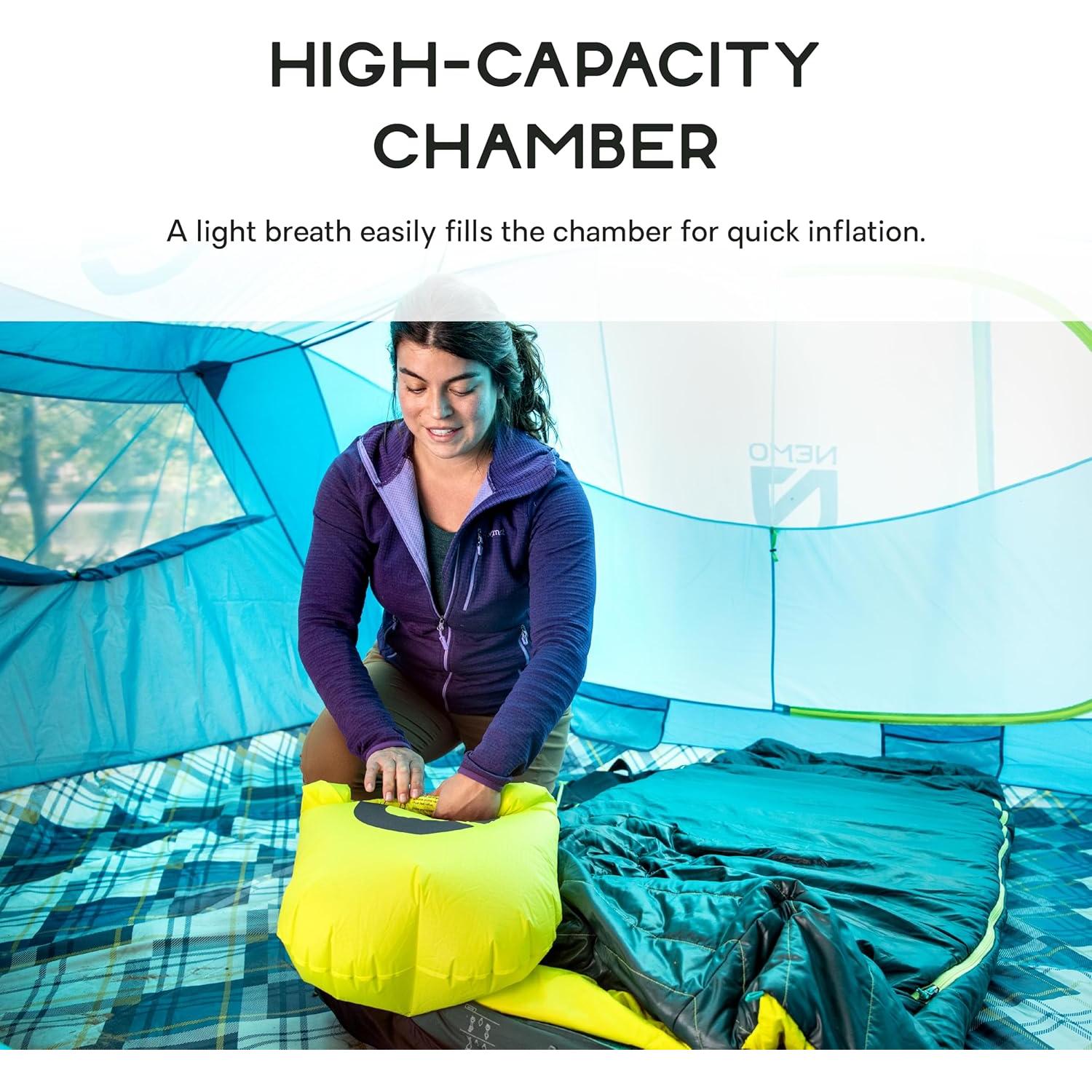 Saco de bomba Vortex NEMO Equipment para colchón inflable Lumen