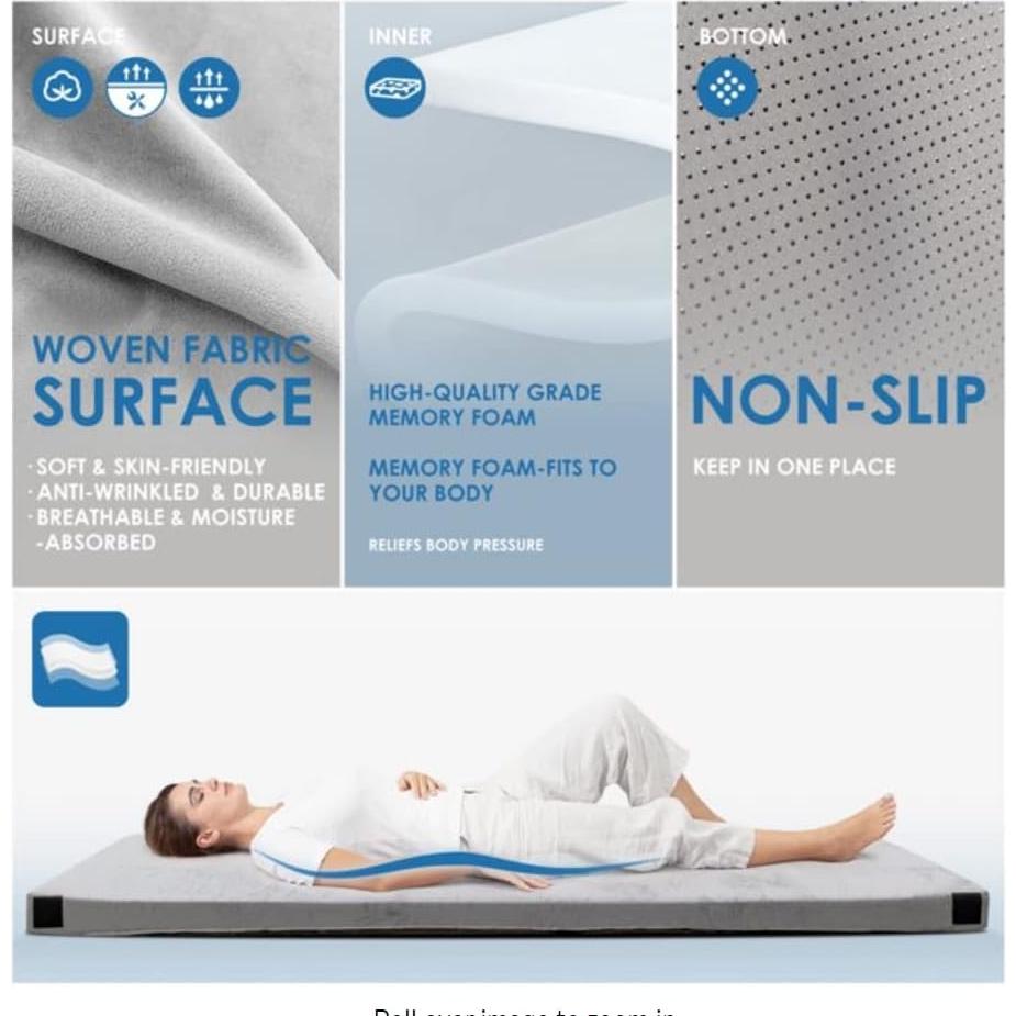 Funda KingChii para Colchón de Espuma de Memoria 191x76 cm