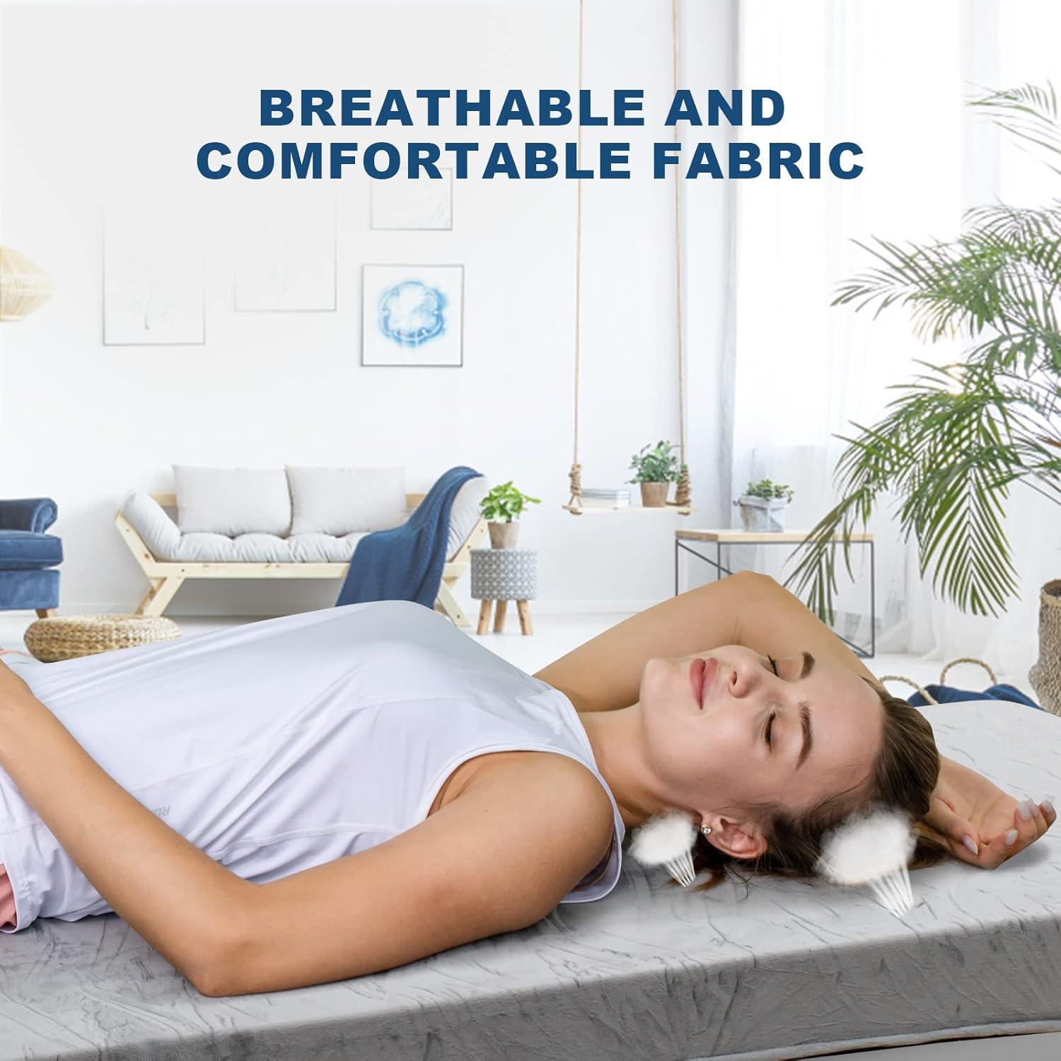 Funda KingChii para Colchón de Espuma de Memoria 191x76 cm