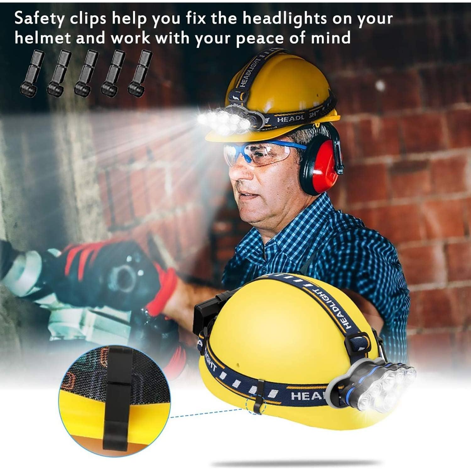 Linterna Frontal Recargable Ochter 18000 Lúmenes 8 Modos IPX4