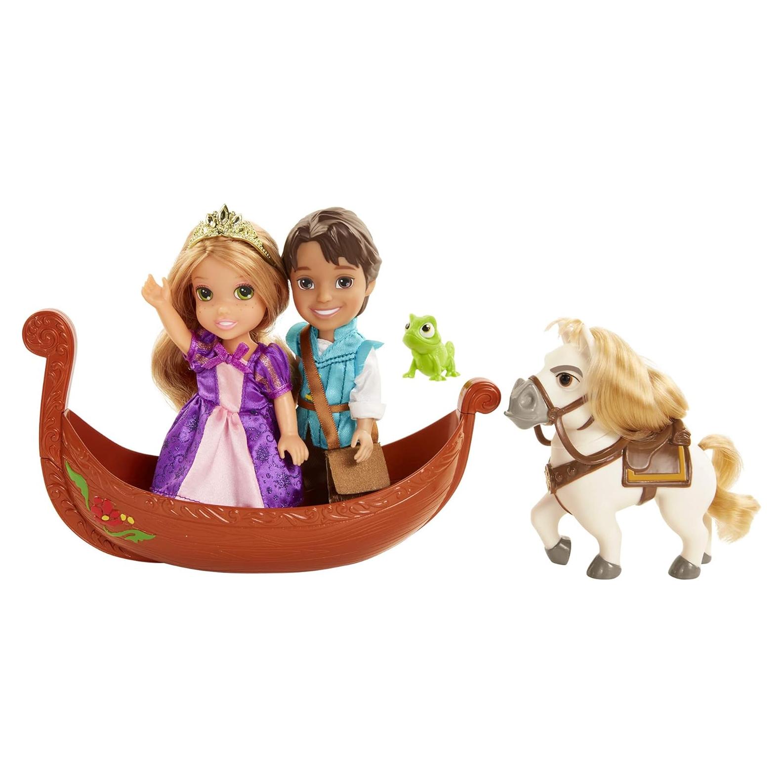 Conjunto de Regalo Rapunzel y Flynn Disney Princess 15cm
