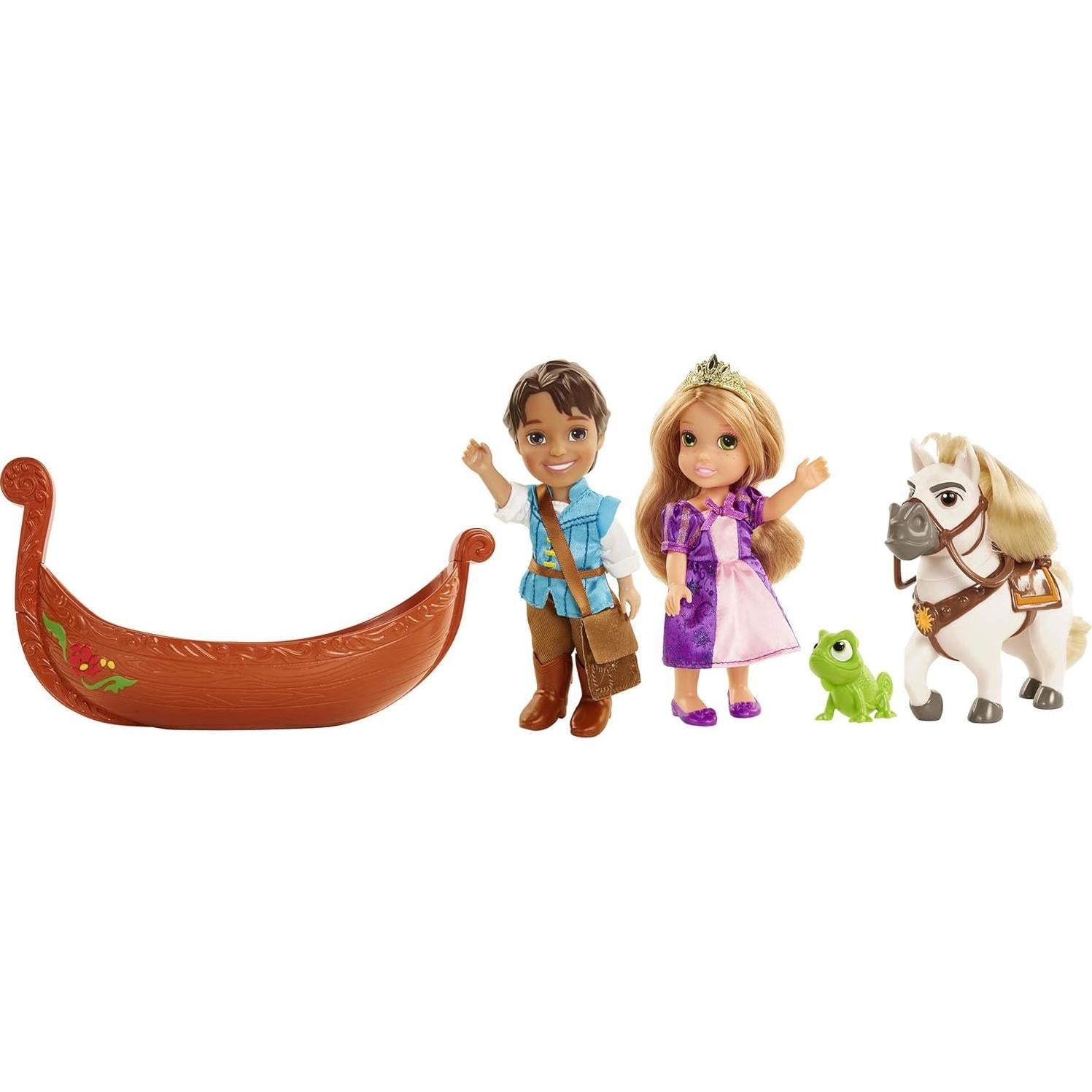 Conjunto de Regalo Rapunzel y Flynn Disney Princess 15cm