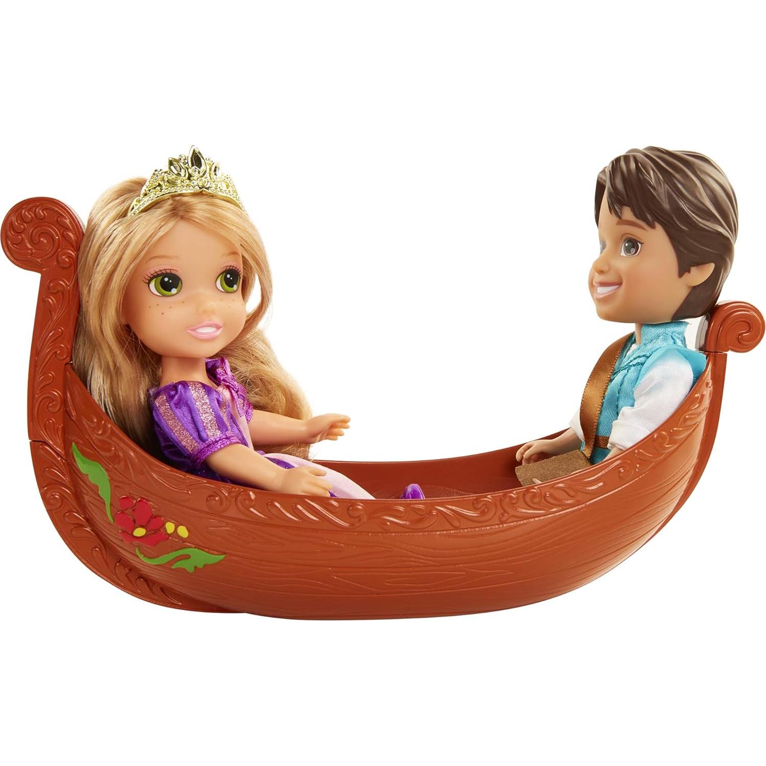 Conjunto de Regalo Rapunzel y Flynn Disney Princess 15cm