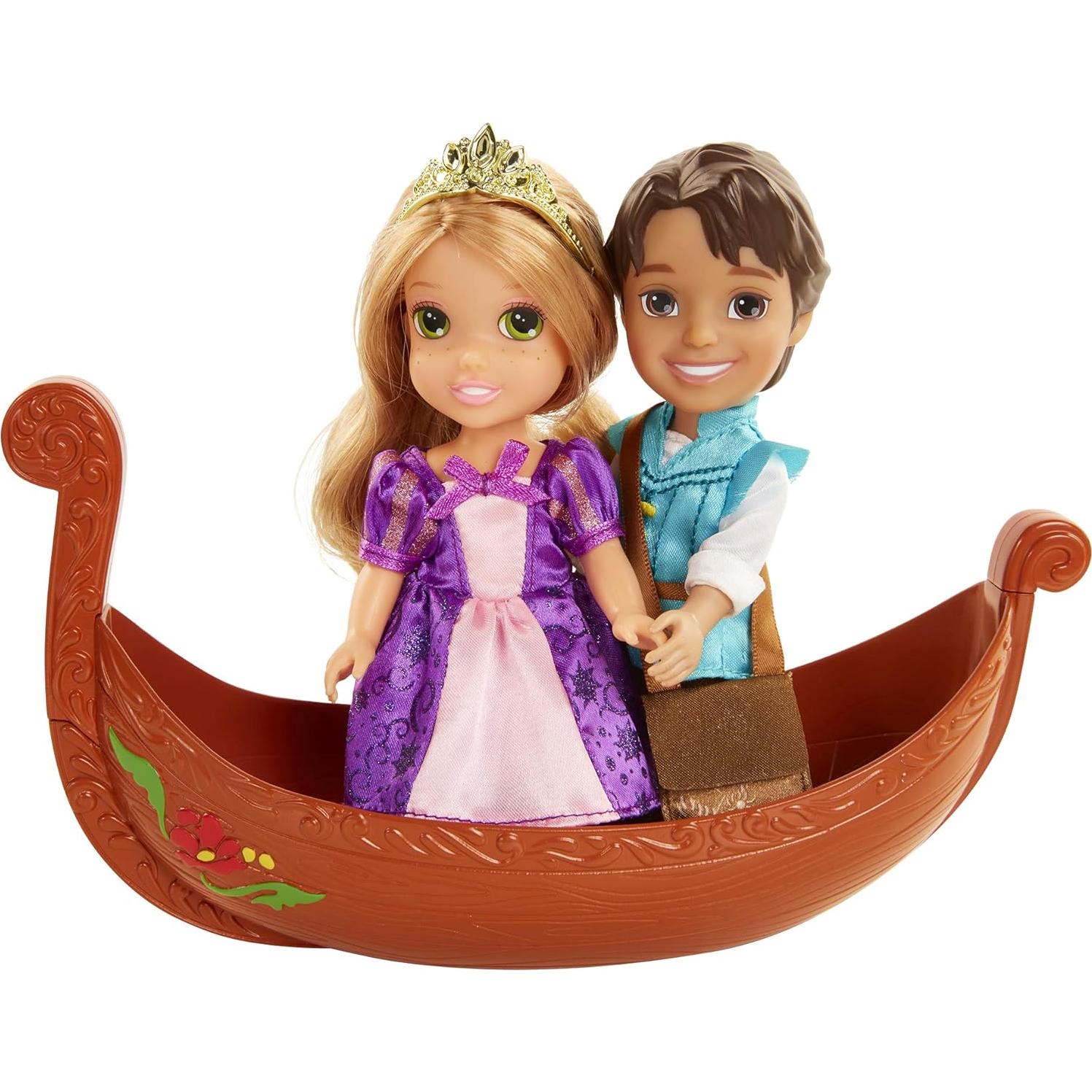 Conjunto de Regalo Rapunzel y Flynn Disney Princess 15cm