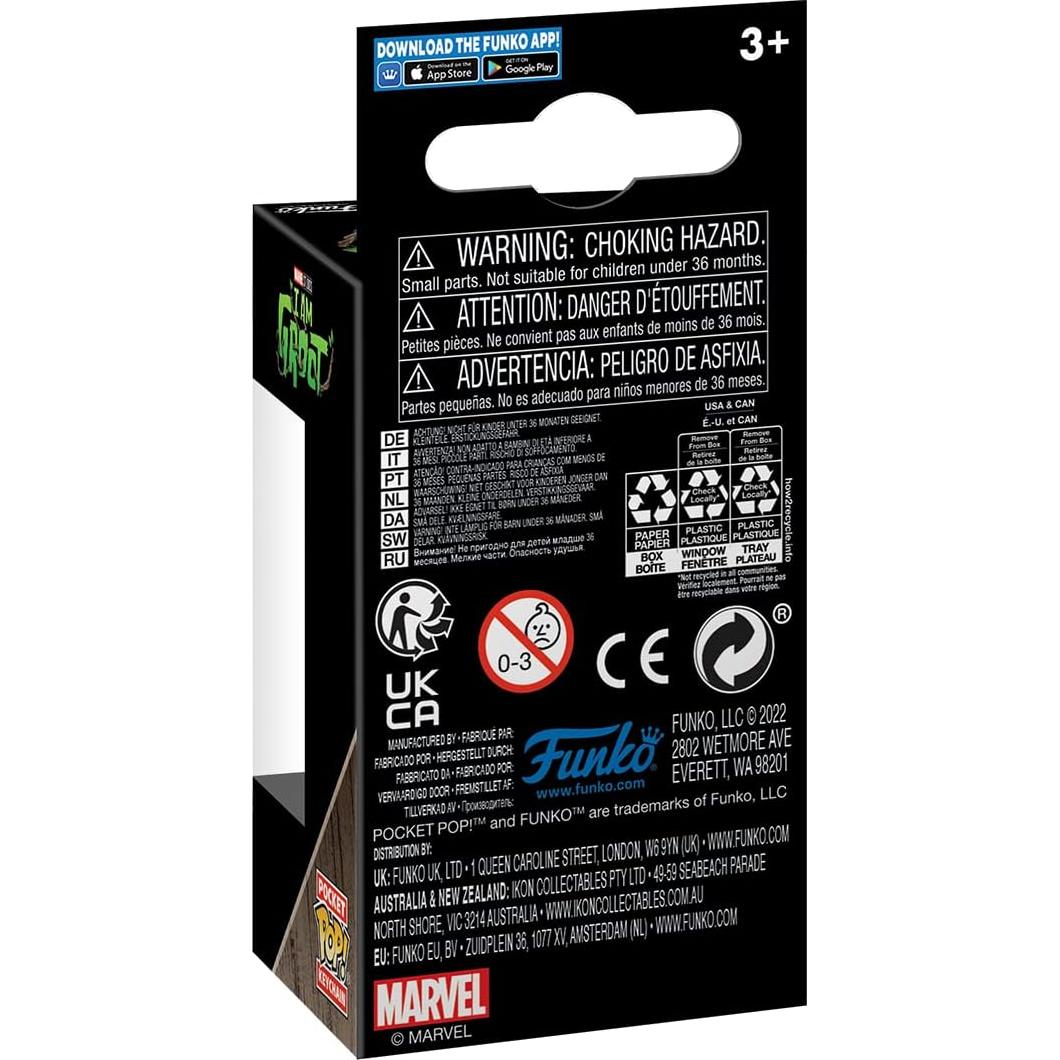 Llavero Funko Pop! Groot con Cheesy Puffs - Marvel