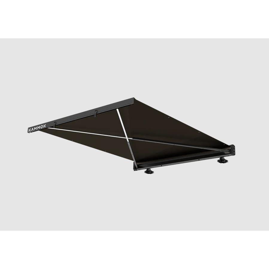 KAMMOK CROSSWING: Car Awning | Three-Second Deployment | No Supports Required | All-Weather Durability | Adjustable Coverage | Desert Tan 5 ft (Gray, 5 ft)