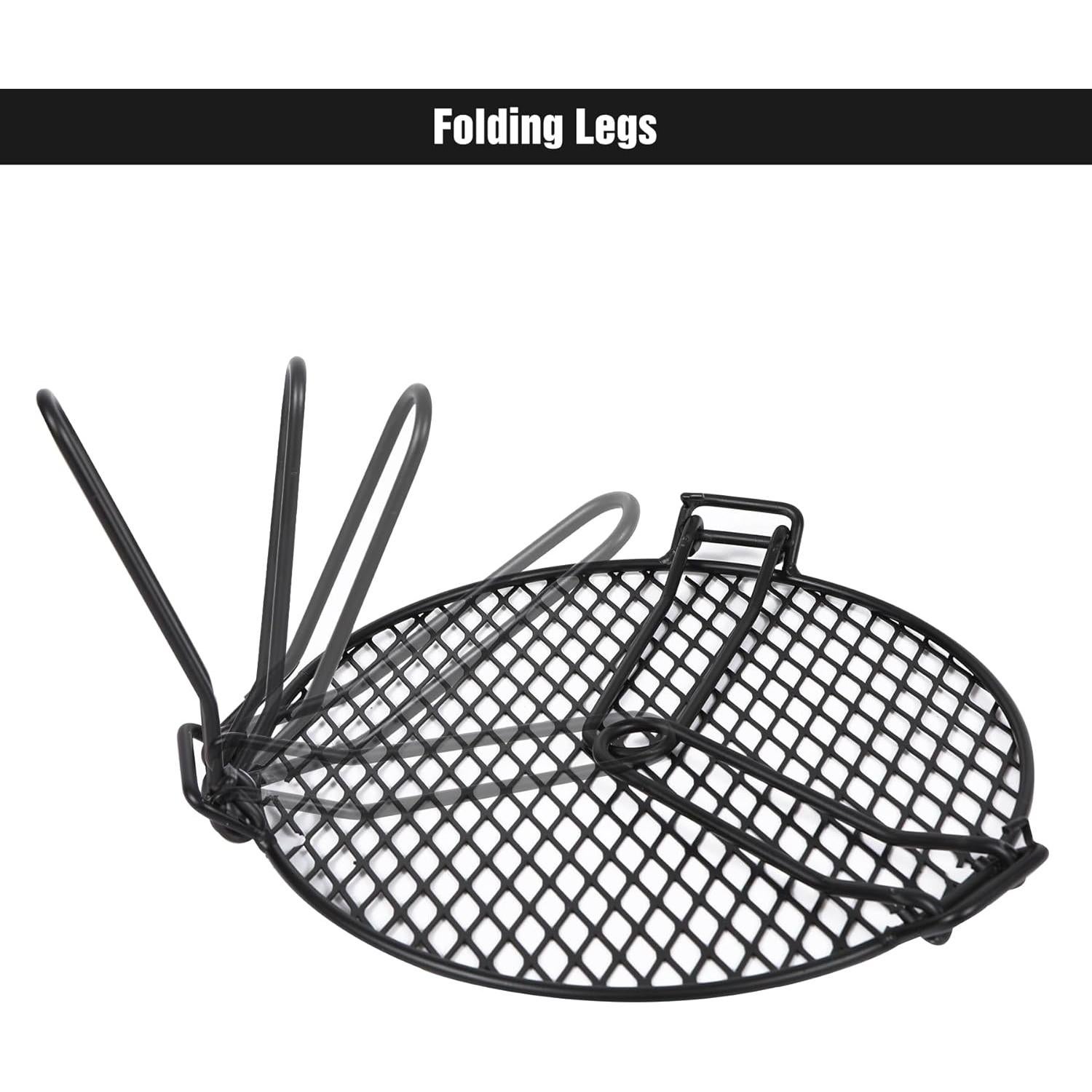 Parrilla Plegable REDCAMP de Hierro para Fogata 31 cm