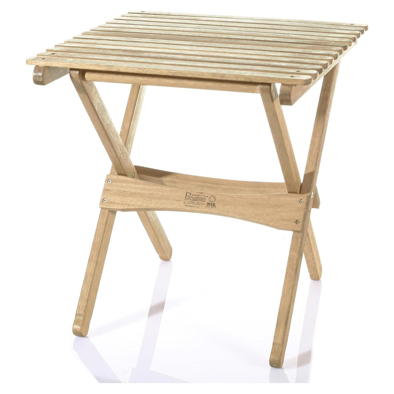 Mesa Plegable de Madera Byer of Maine Pangean 55.88x50.8 cm