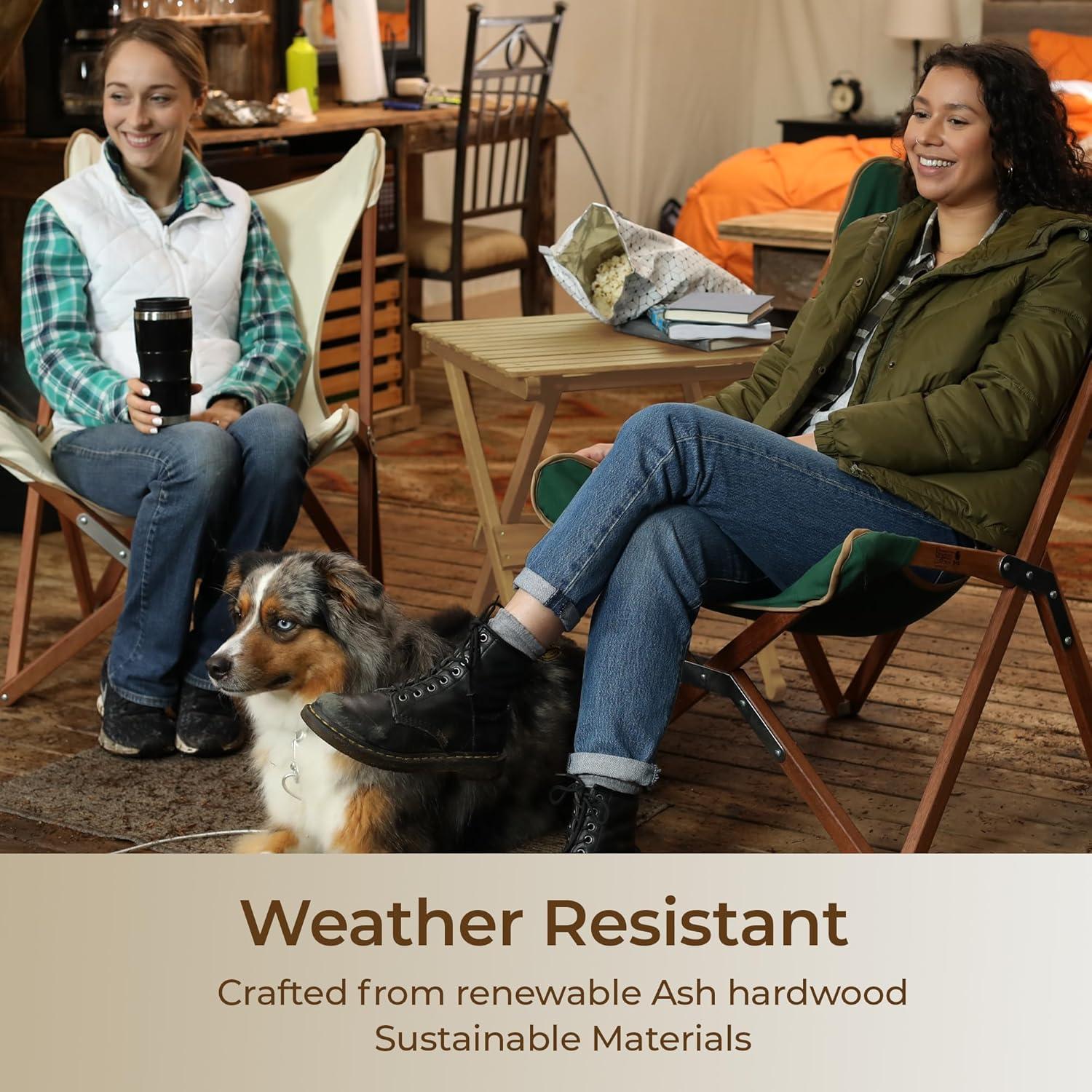 Mesa Plegable de Madera Byer of Maine Pangean 55.88x50.8 cm