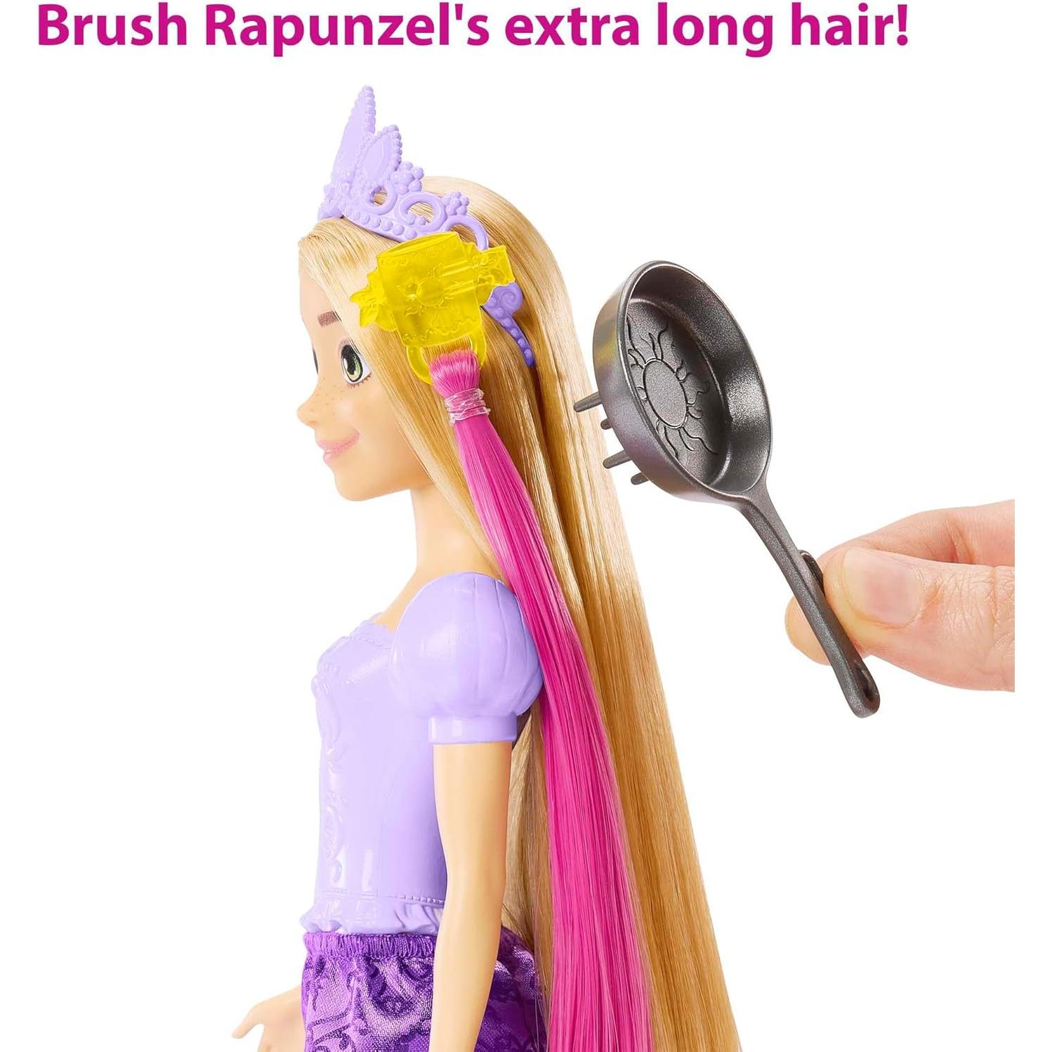 Muñeca Rapunzel Mattel Disney Princess con Extensiones de Color