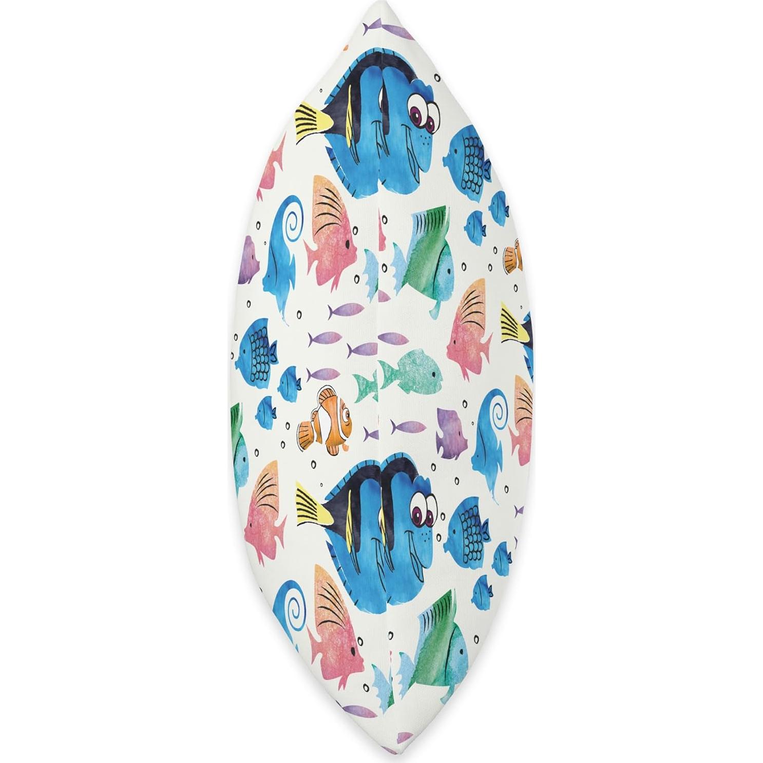 Disney PIXAR Finding Nemo Dory Ocean Here We Come Throw Pillow