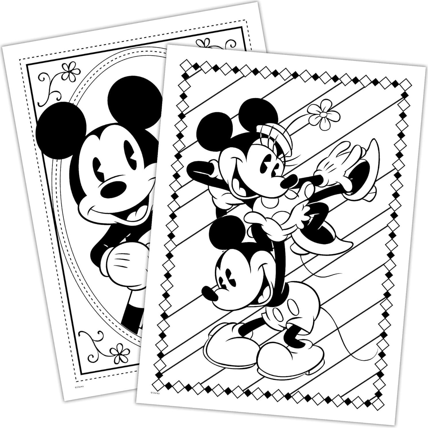 Bendon Disney Mickey Mouse Imagine Ink 24 Páginas 2 Piezas