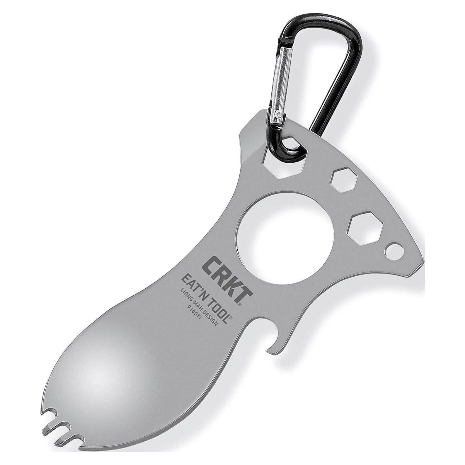 Multi-Herramienta Spork CRKT 9100TI Titanio Ligera para Camping