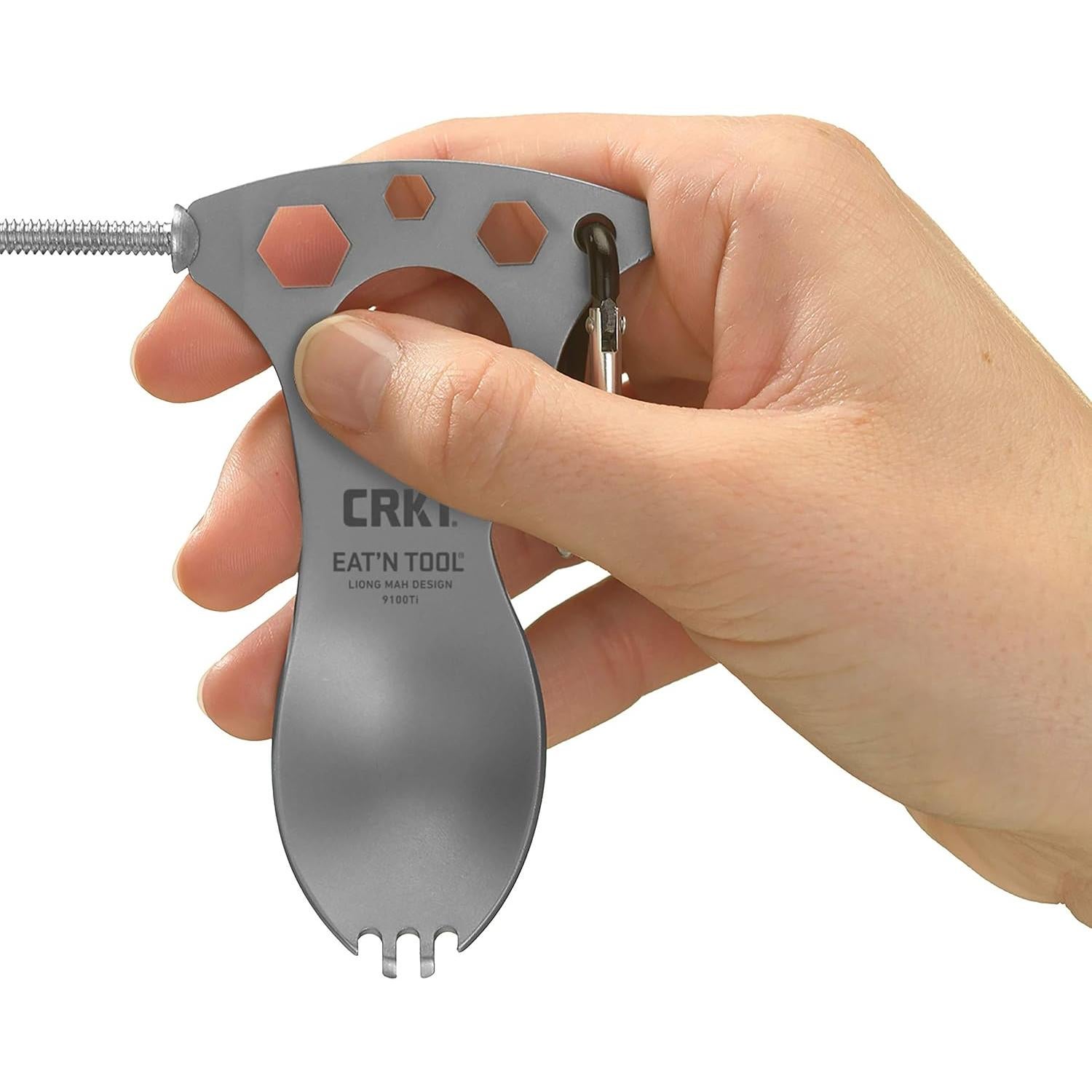 Multi-Herramienta Spork CRKT 9100TI Titanio Ligera para Camping