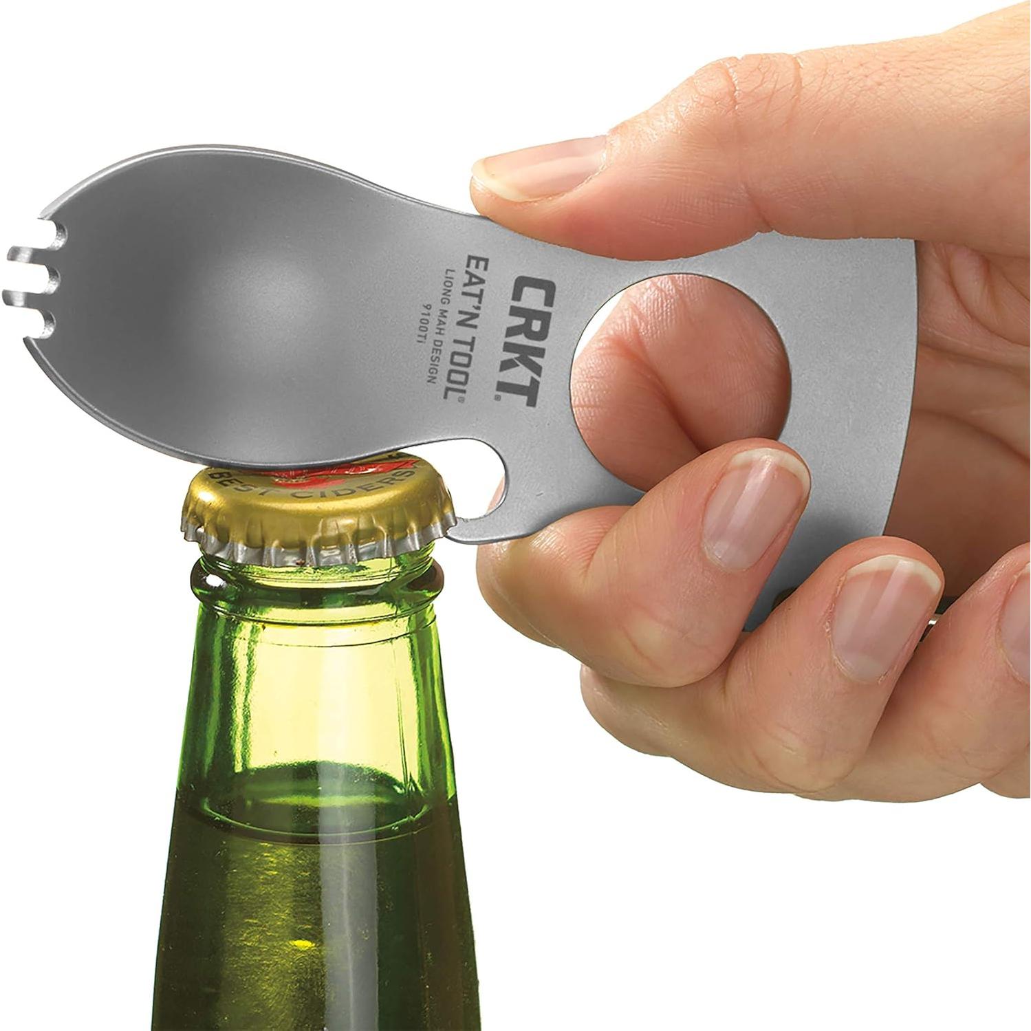 Multi-Herramienta Spork CRKT 9100TI Titanio Ligera para Camping