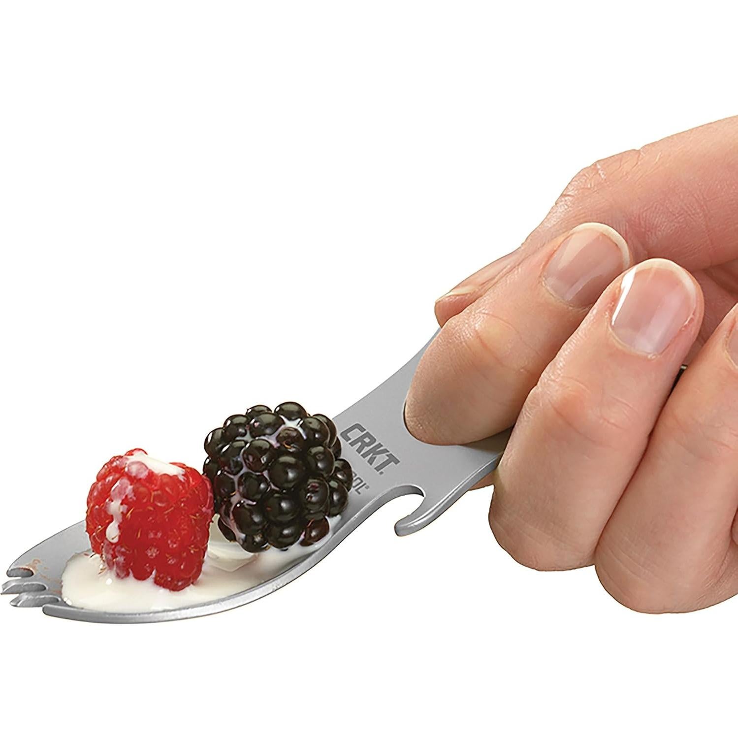 Multi-Herramienta Spork CRKT 9100TI Titanio Ligera para Camping