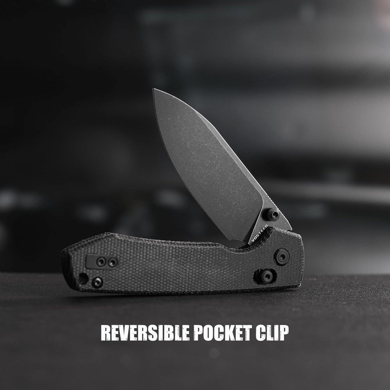 Cuchillo Plegable Vosteed Mapache 8.26 cm Acero 14C28N